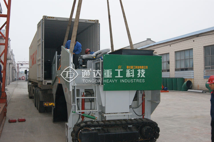 翻拋機(jī)發(fā)貨2